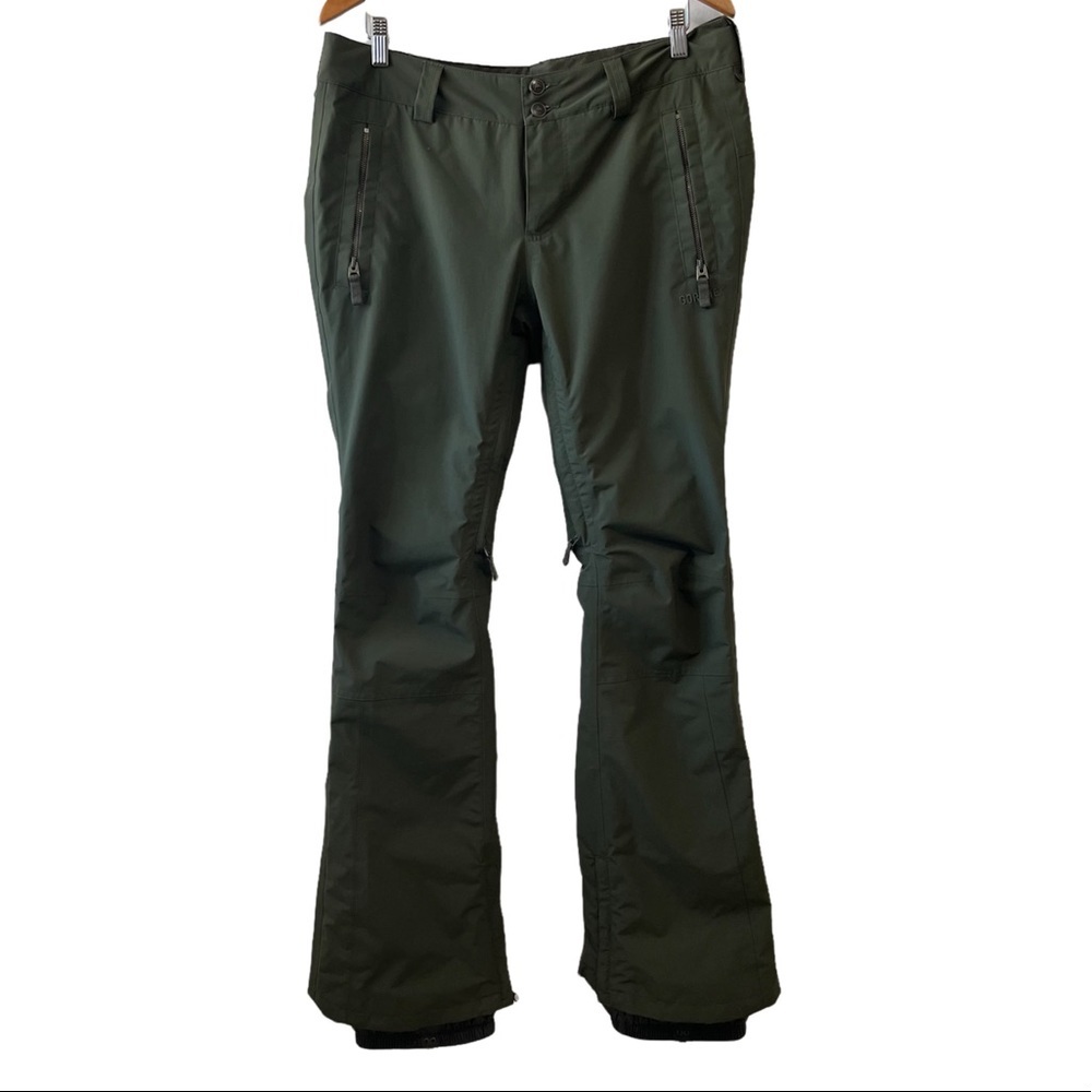 BURTON GORE-TEX SUMMIT PANT WOMENS LARGE in Forest Night
